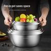 MAXCOOK Stainless Steel Mixing Bowl Set