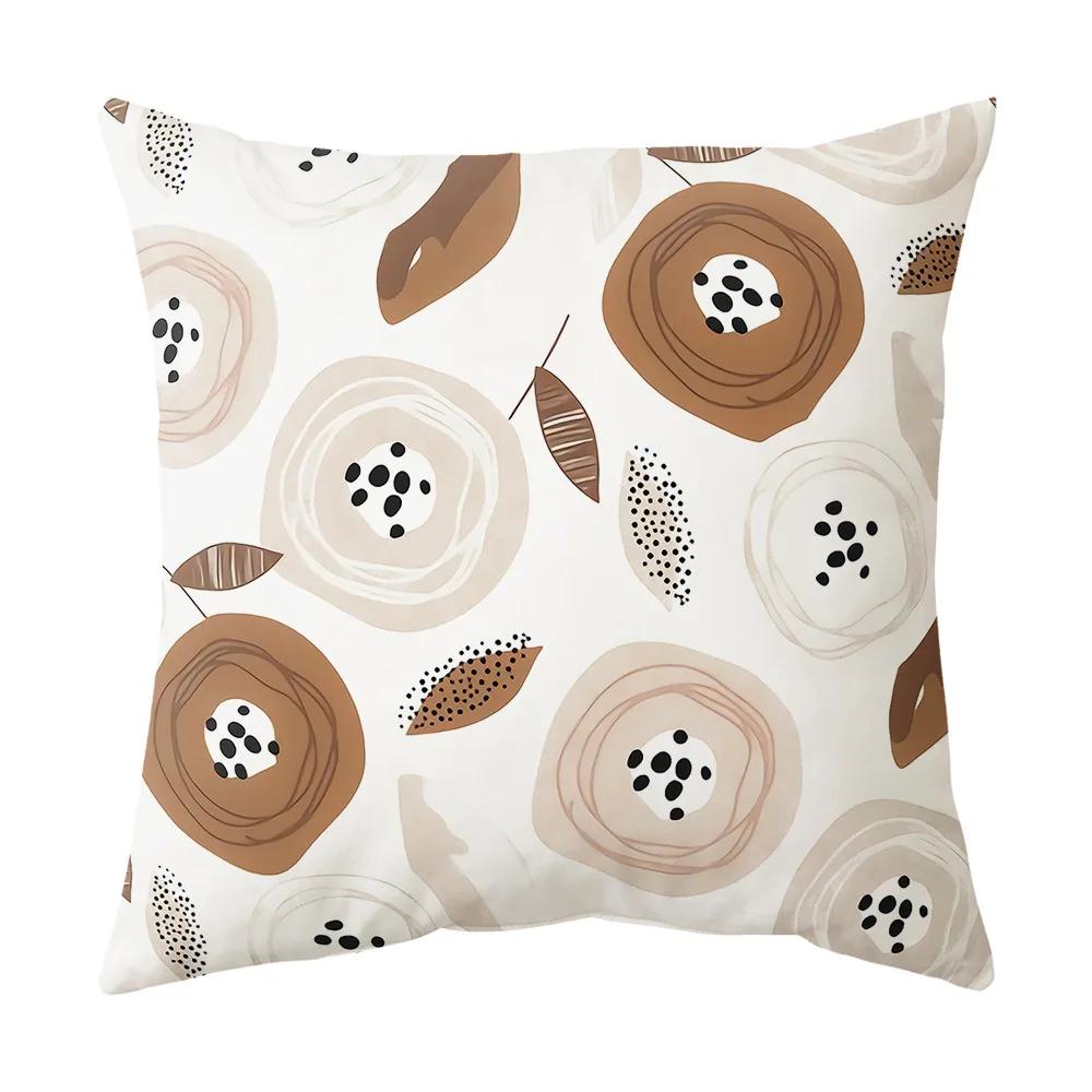 Home Decor Square Living Room Pillowcase Cushion Cover Decorative Polyester Geometric