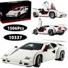 NEW 10337 Countach 5000 QV Building Blocks Super Racing Car Model Classic Collection Bricks Cars Toys Boy Christmas Gift