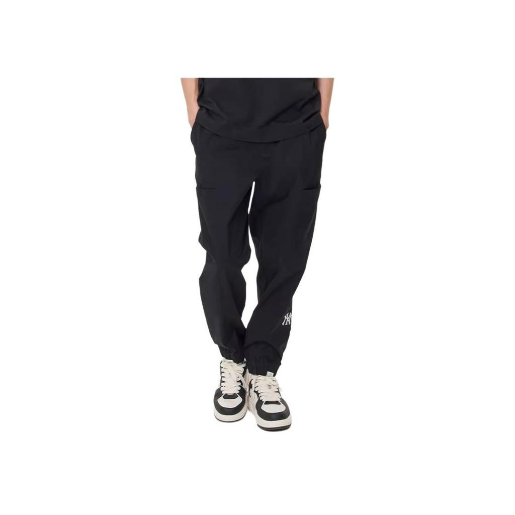 New MLB New York Yankees Knitted Sweatpants Men's Black 3LWPB0433-50BKS