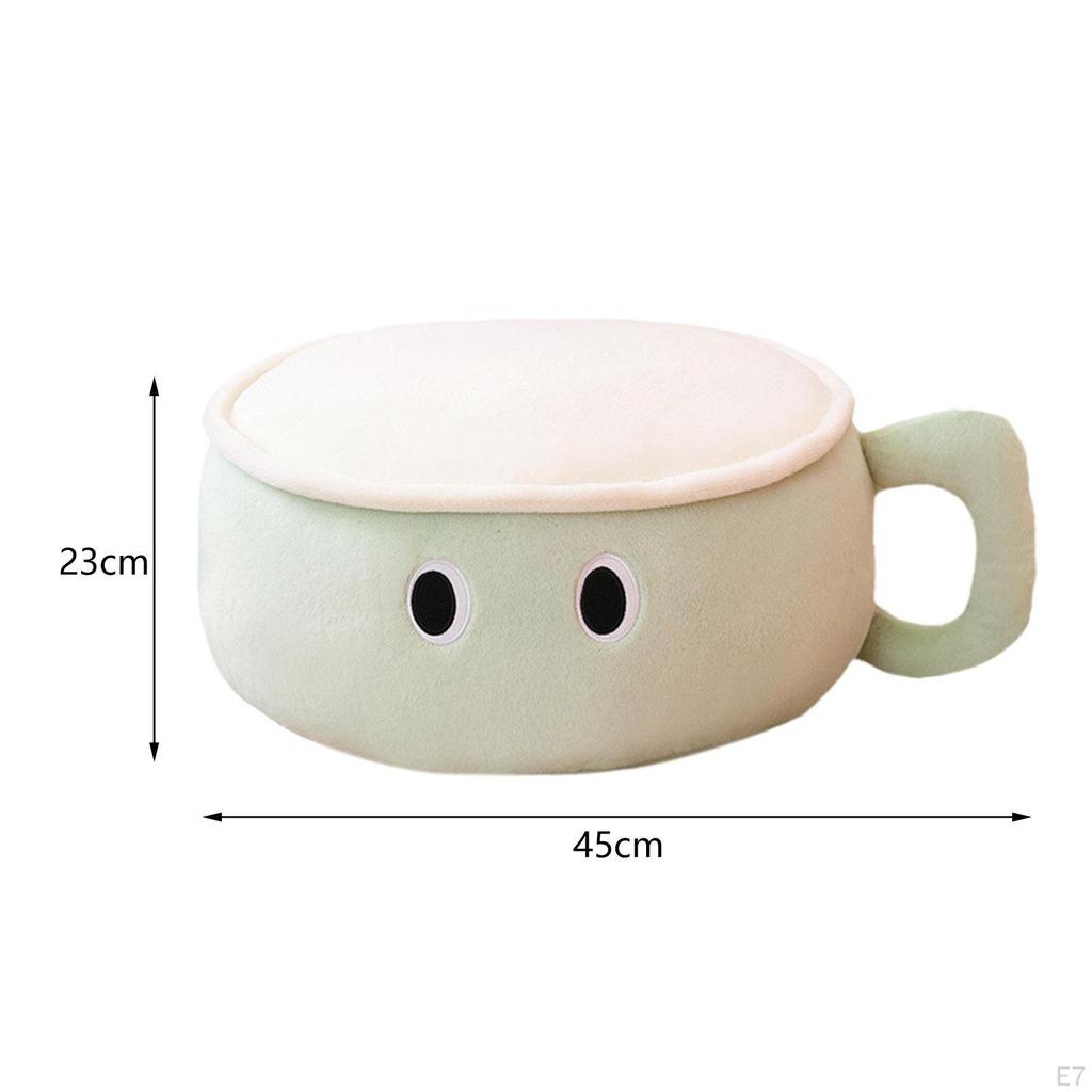 Throw Pillow Cup Shape Cushion Decorative for Christmas Living Room