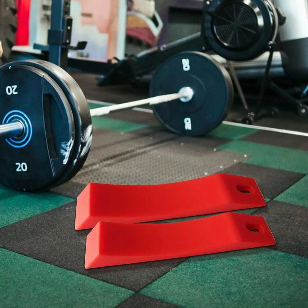 1 Paar Rutschfeste Deadlift Langhantelpolster Hohe Tragfähigkeit Fitnessstange Heber Krafttraining