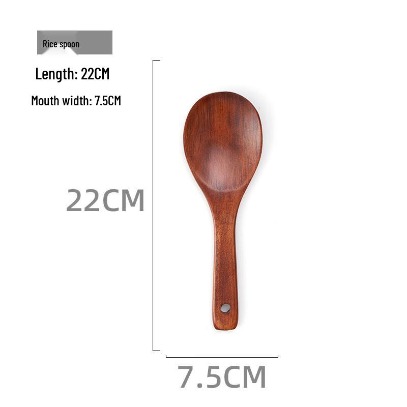 

Minai Elm Wood Long Handle Lacquer Cooking Utensil 22