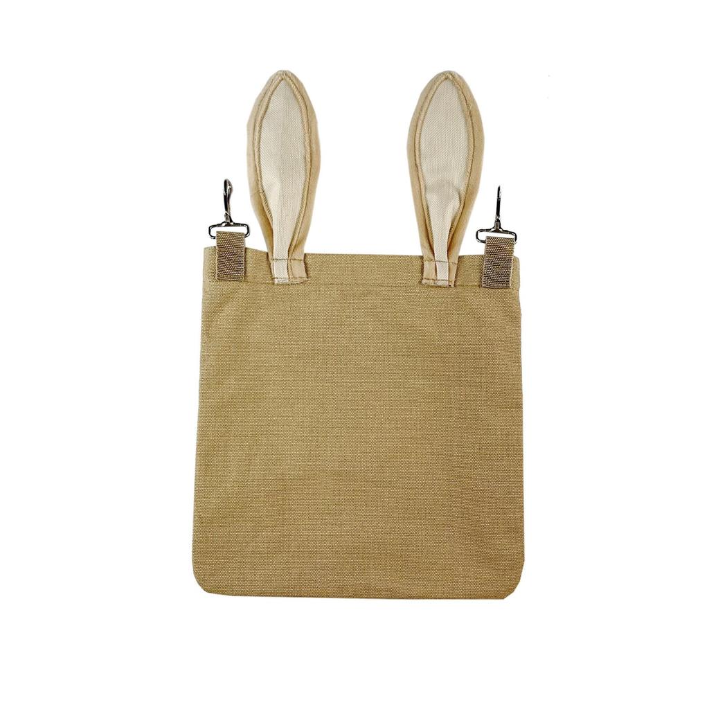 Rabbit-Shaped Hay Bag for Small Pets: Feeding Bag for Rabbits, Guinea Pigs & Hamsters