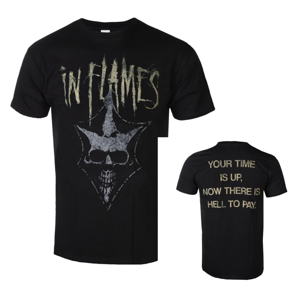 New Summer in Flames Graphic Cotton Tshirt Unisex Summer Short Sleeve Fashion Brand Tee Luxury Casual Vintage Tees