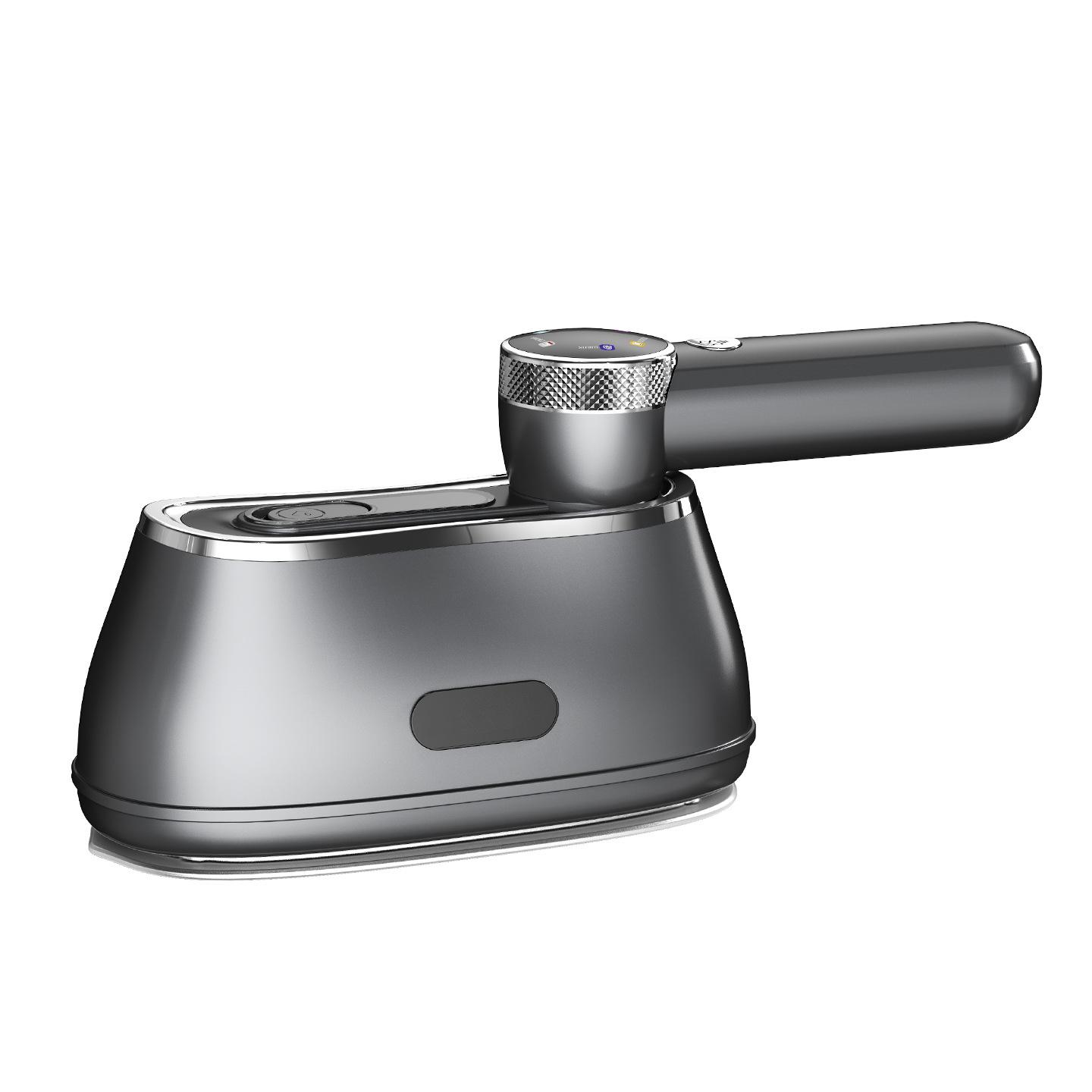 

New digital display handheld ironing machine portable machine household clothes steam ironing JP сірий колір