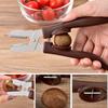 New Creative Multi-function Chestnut Clip Stainless Steel Walnut Clip Sheller Chestnut Opener Kitchen Tools Cutter Gadgets