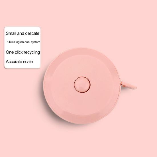 2Pcs 1.5M Soft Ruler Double Scale Standard Metric Soft Retractable Accurate Measurement Easy To Carry Women Body Measure Tapeline