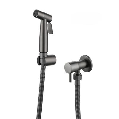Akcesoria łazienkowe Solid Brass Jet Muslim Shataff Bidet Toaleta Sprayer Ciepła i zimna woda Bidet Toaleta Sprayer
