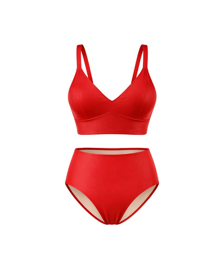 VIKINI VENDER Abel Midrise Bikini - Red