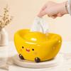 Ceramic Ceramic Tissue Box Reusable Napkin Storage Case Modern Paper Towel Holder  Home Decoration