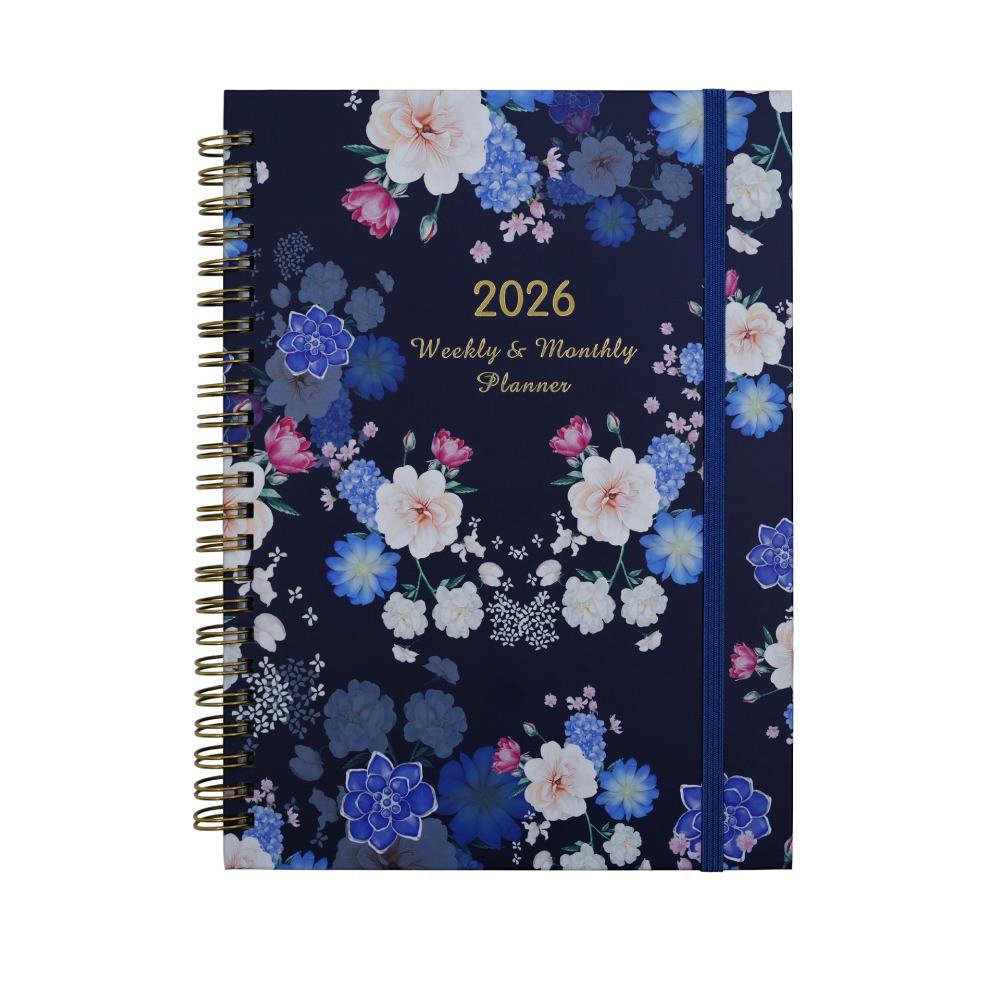 Wear-resistant 2026 Schedule Planner Notepad 12 Months To-do List Notebook  School