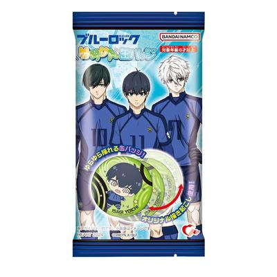 Heart Blue Lock Yurarin Can Badge Gum/Candy Toy [Box Set of 10]