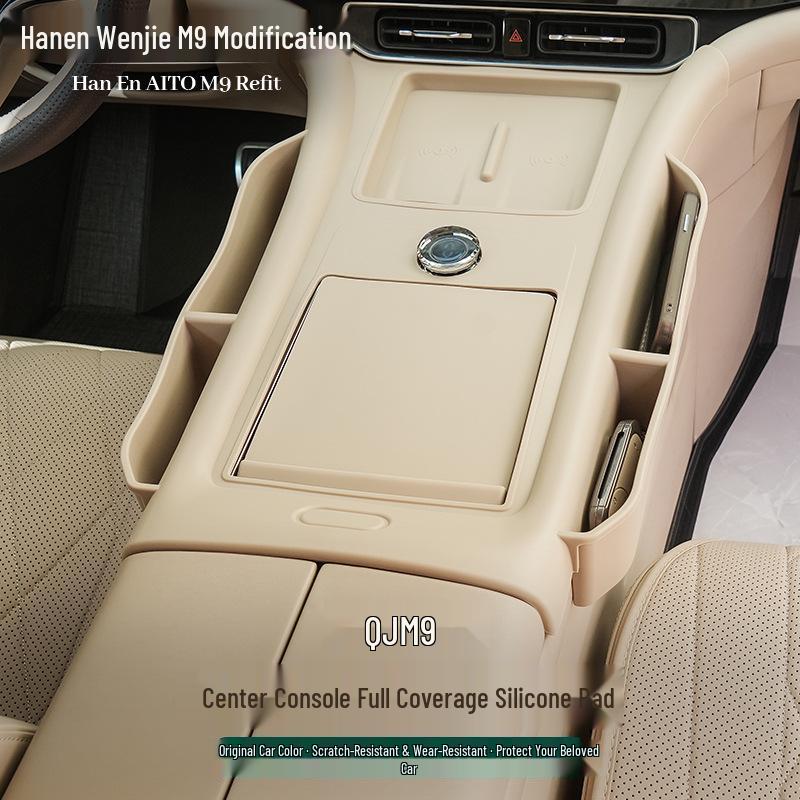 Model Wenjie M Center Console Wireless Charging Silicone Anti-slip Pad