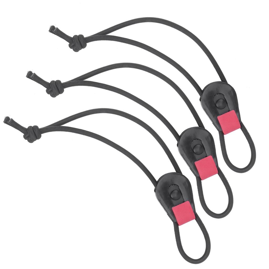 3pcs Fishing Quick Rod Ties Leash for Pole Holders Organizer Stretchy Cord Straps