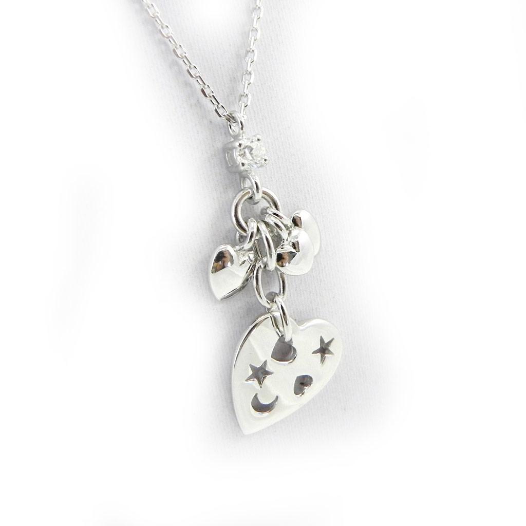 Altesse [G6888] - Silver Necklace 'Hymn To Love'