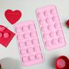 15-Grid Silicone Rose-Shaped Cake Ice Cube Candy Chocolate Mold Kitchen Handmade Baking Tools, Suitable for Christmas and Halloween