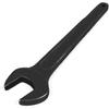 Single Open Ended Spanner, Heavy Duty Flat Compression Fitting Spanner for Home and Outdoor Repairing (24mm)