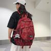24 New cartoon printed large-capacity junior high school students' male and female school bags, fashionable casual backpacks
