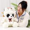 Süßer Süßer Panda Verwandelt in Tiger Waschbär Puppe Plüschtier Schwarz Und Weiß Panda Puppe Kinderpuppe Puppe