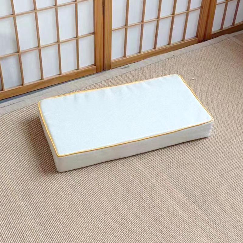 Thickened Meditation & Prostration Zafu Cushion: Removable, Washable Kneeling Mat