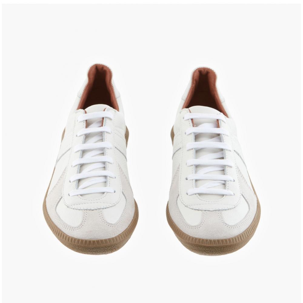 Reproduction Of Pound 1700l White German Military Trainer German Trainer Sneakers