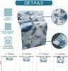 Blue Coral Sea Turtle Linen Table Runner Dresser Scarves Table Decor Washable Kitchen Dining Table Runner Holiday Party Decor