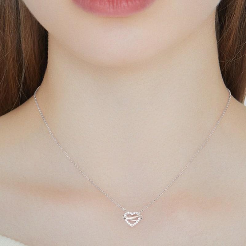 J.ESTINA ETER HEART Necklace (JJERNQ3BF693SW420)