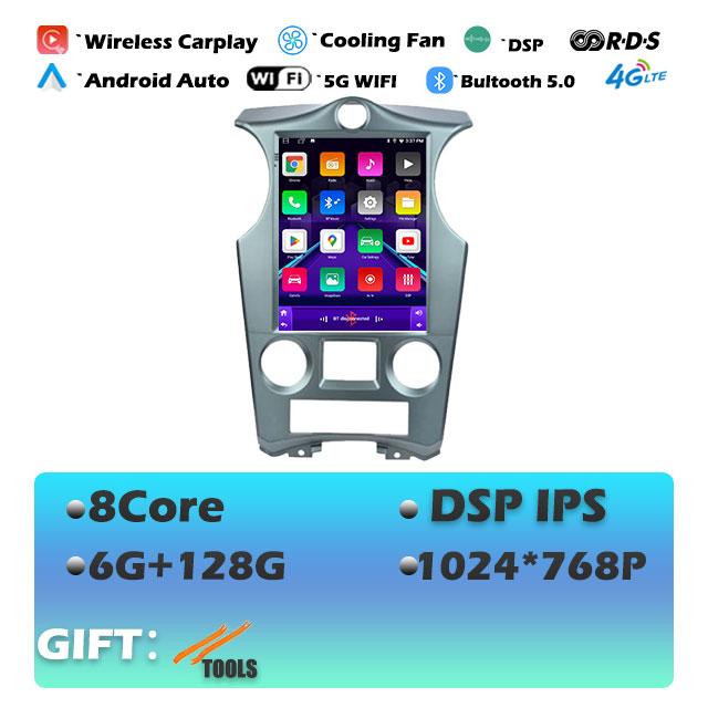 IPS 9.7'' 1024*768P For Kia Carens2006-2012 Android 14 Car Radio Multimedia Video Player Navigaion Head Unit Stereo Audio