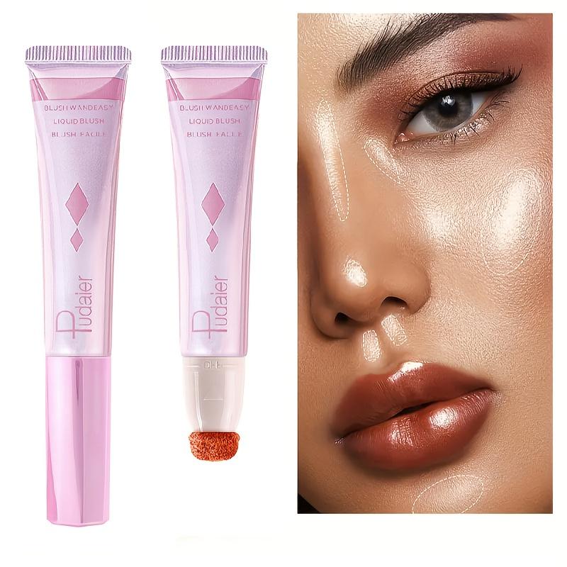 Liquid Blush and Highlighter Makeup with Matte Finish - Long-Lasting Formula