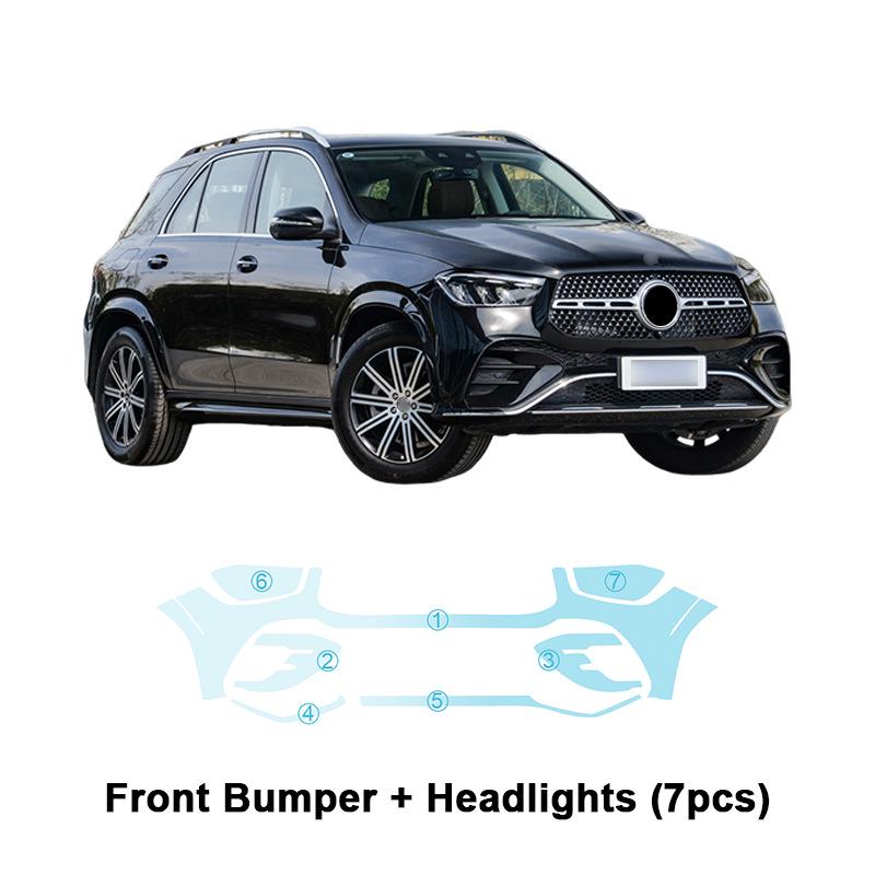 Mercedes-Benz GLE W167 TPU Invisible Paint Protection Film - Anti-Scratch & Brightening.