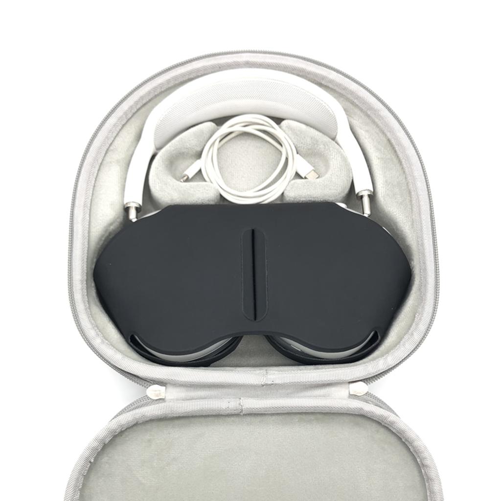 Headphone Carrying Case Pouch EVA Storage Bag for Apple AirPods Max Headset Compression Resistant Headphone Storage Box