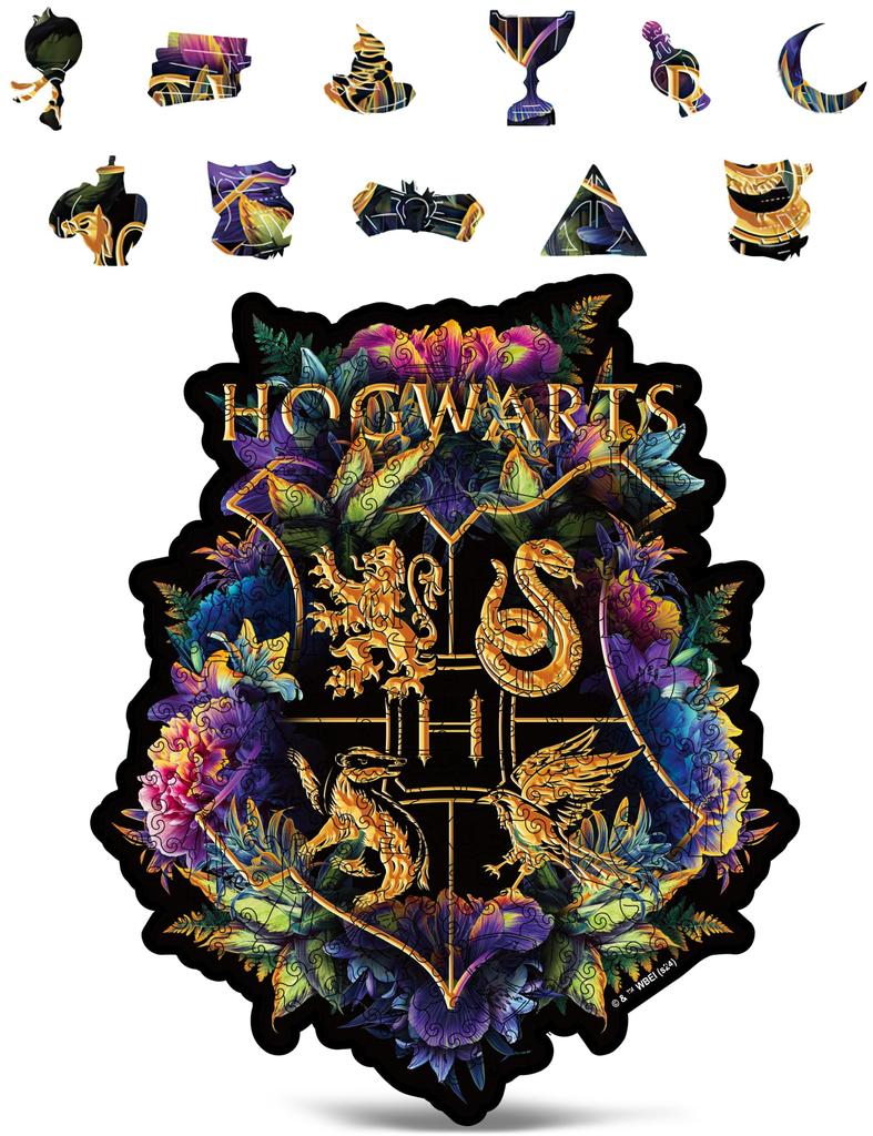 CRAFTHUB Harry Potter Puzzle - Fine Oddities Wooden Jigsaw Puzzle, Magical Puzzle for Adults and Kids, Harry Potter Gift - Perfect for Game Nights