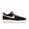 Air Force 1 07 LV8 Multi-Material Men Sneakers Black Sail University-Red DZ4855-001