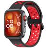 Atmungsaktives Silikonarmband für Huawei Watch Fit 4 3 4 Pro Sportarmband Austauschbares Armband für Huawei Watch Fit 4 Pro/4 Armband