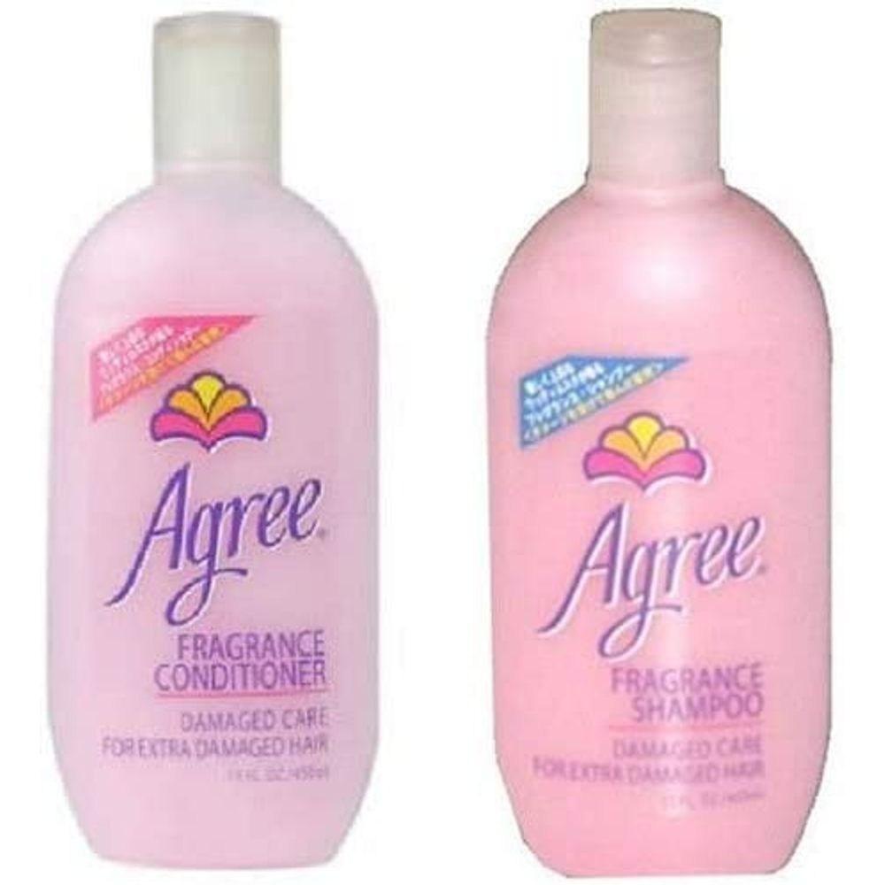 Agri Perfume Shampoo x Conditioner 450mL 2-Piece Set, 1 set