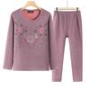 Women's Fleece-Lined Thermal Underwear Set