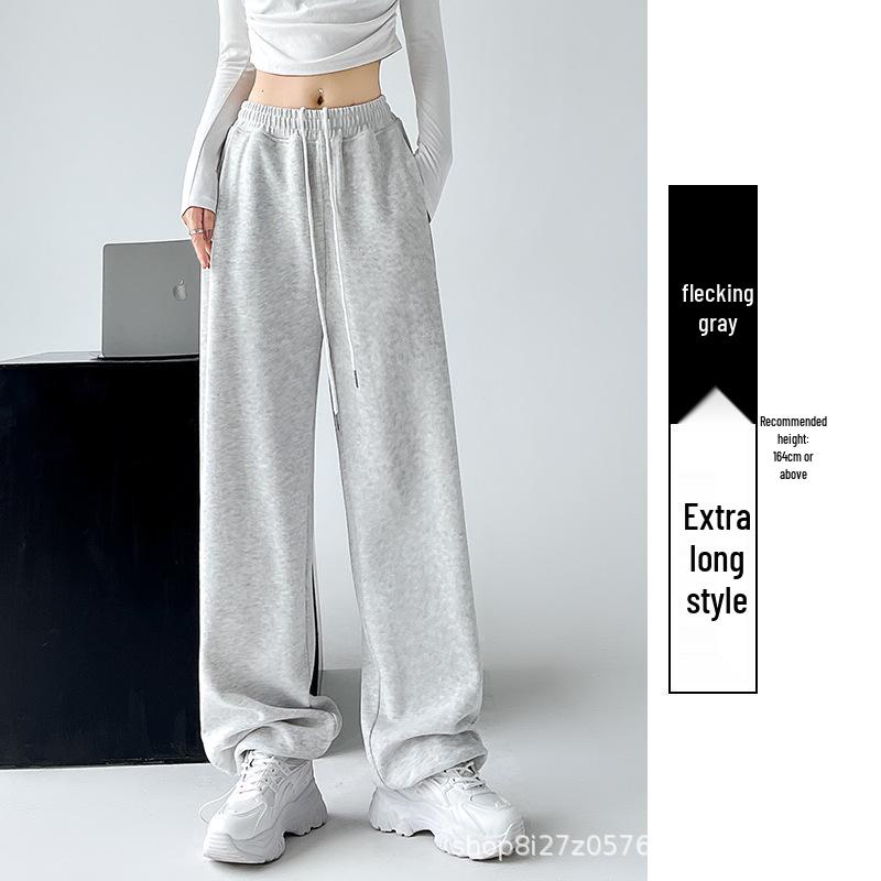 Women's High Waist Wide-Leg Sweatpants: 2025 American Spring/Autumn Style Joggers