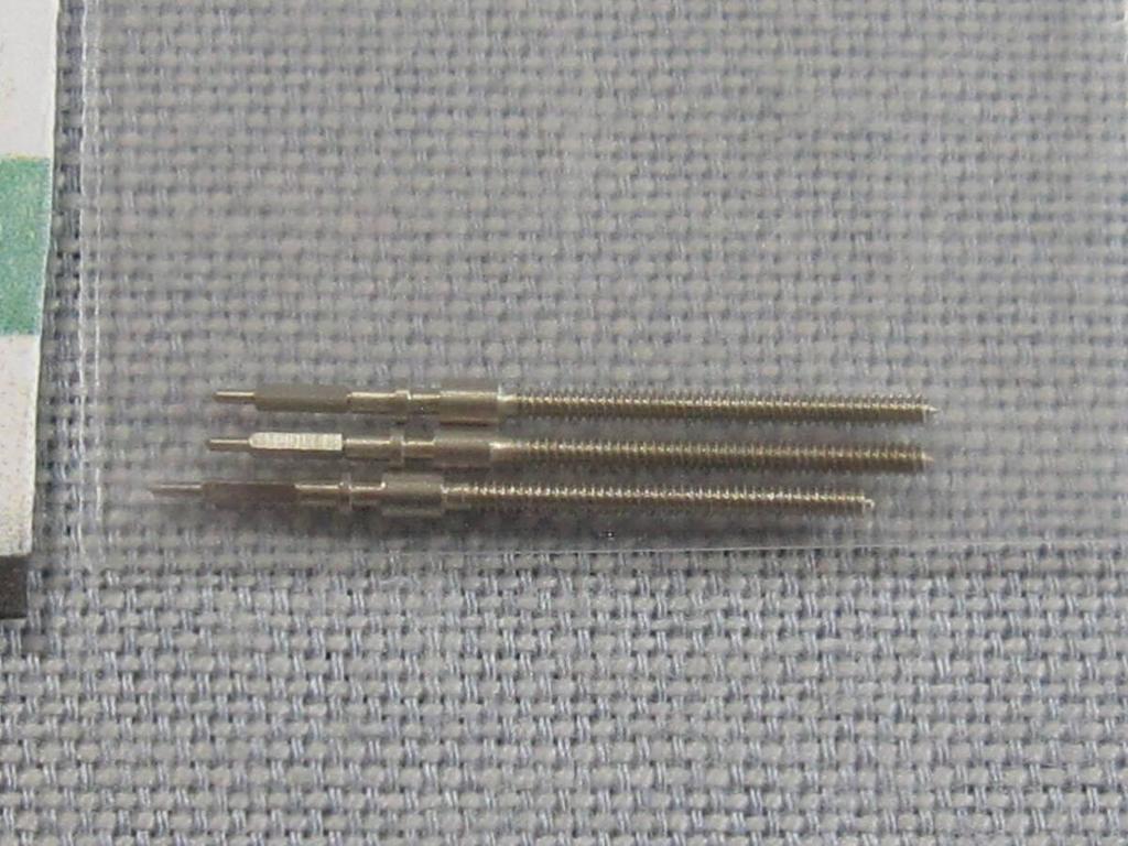 SEIKO S Part 2400 351541 Gold Feather and other winding rod set of 3 King