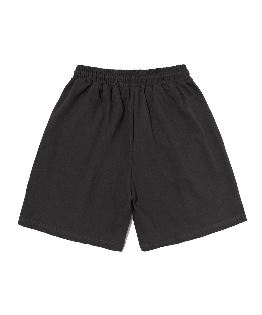 ROIDESROIS Minimal Cat Dot Point Shorts (Gray/Charcoal)