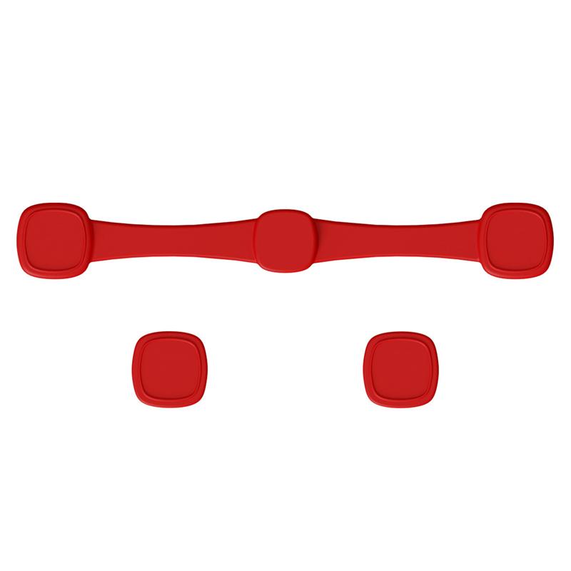 Heißluftfritteusen-Magnet mit Silikon-Schnalle zum Fixieren von Heißluftfritteusen-Backpapier-Einlagen, Tragbare Haushalts-Fixierwerkzeuge, Küchenhelfer