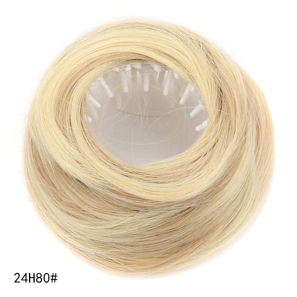 Chignon en forme de nid d'oiseau pour cheveux, Outil de coiffage, Chignon en forme de bouton de fleur, Augmente naturellement le volume des cheveux, Accessoire pour cheveux, Pince à griffes, Élastique à cheveux