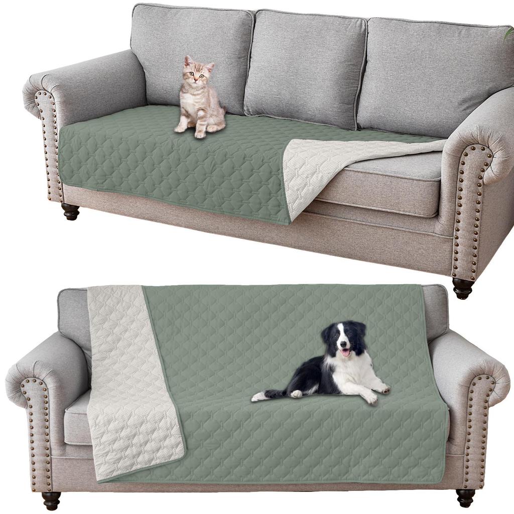 Waterproof Dog Bed Cover Pet Blanket for Bed Couch Sofa Reversible Sofa Slipcover L Shape Sofa Cover Sectional Couch Cover Chaise Loveseat Couch Cover