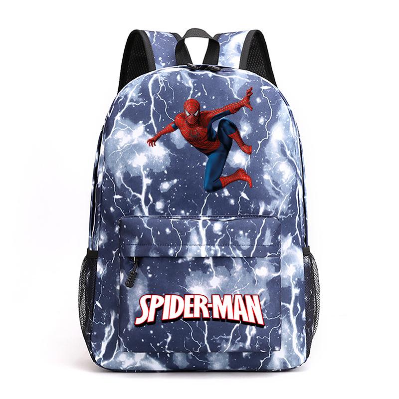 Zaino Marvel Spider-Man Zaino per Studenti Zaino per Adolescenti Cartone Animato Zaino Scolastico per Bambini