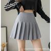 Women's High Waist Pleated A‑Line Mini Skirt Sweet Cute Plaid Pattern Short Bottom Skirt