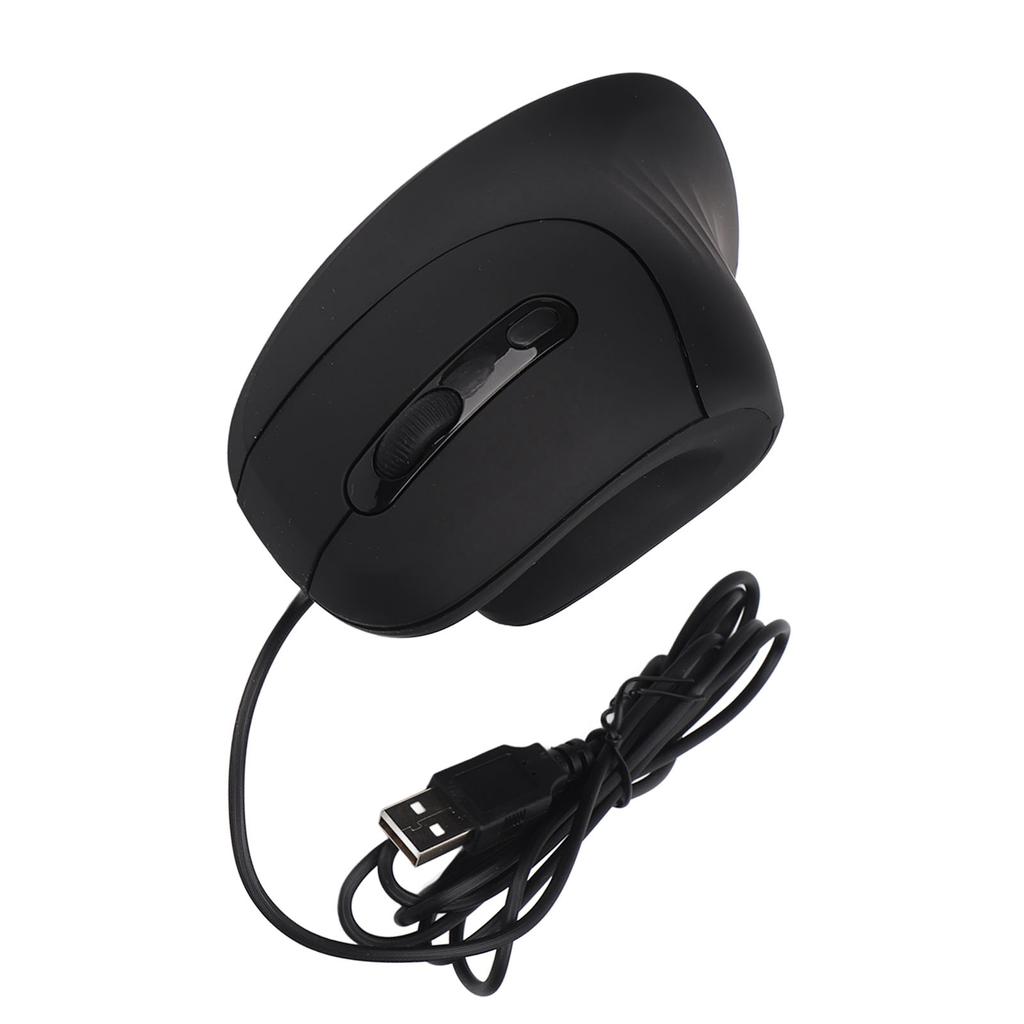 Wired Vertical Mouse 6 Buttons 800‑1200‑2000‑3200 DPI USB Wired Vertical Ergonomic Mouse for Gaming Work