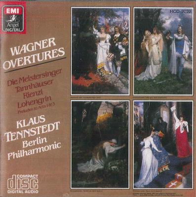 CD KLAUS TENNSTEDT BERLIN PHILHARMONI Wagner Orchestral Works II HCD2022 ANGEL Japan Classical Used