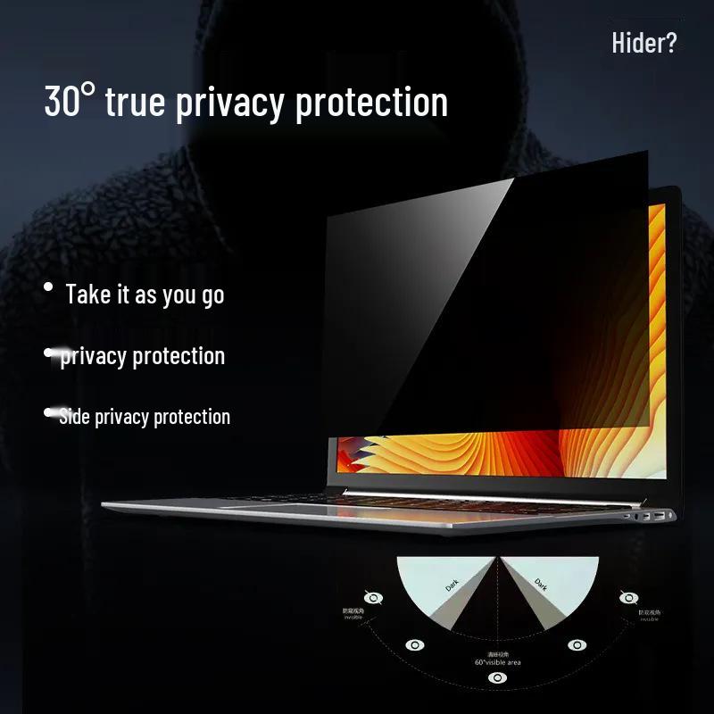 

Anti-Peep Screen Protector for Laptops and Desktops 10.2W 222x130 mm