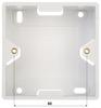 Surface-mounted box for modular Keystone sockets Fx-Sx9-0