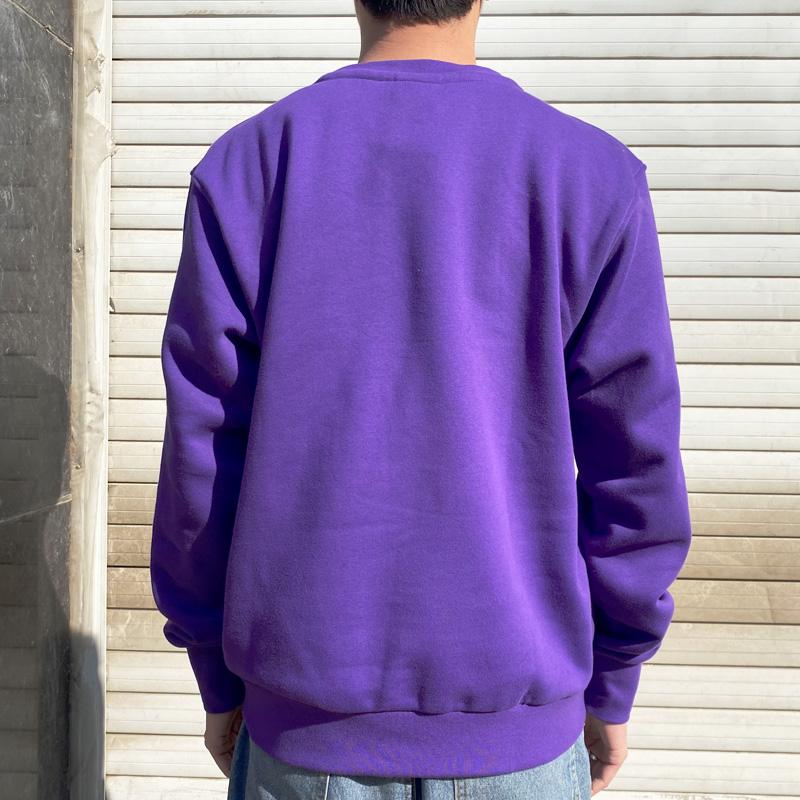 Nike NBA Los Angeles Lakers Courtside Fleece-Lined Graphic Long-Sleeve Sweatshirt Men Tops Purple DH9439-504